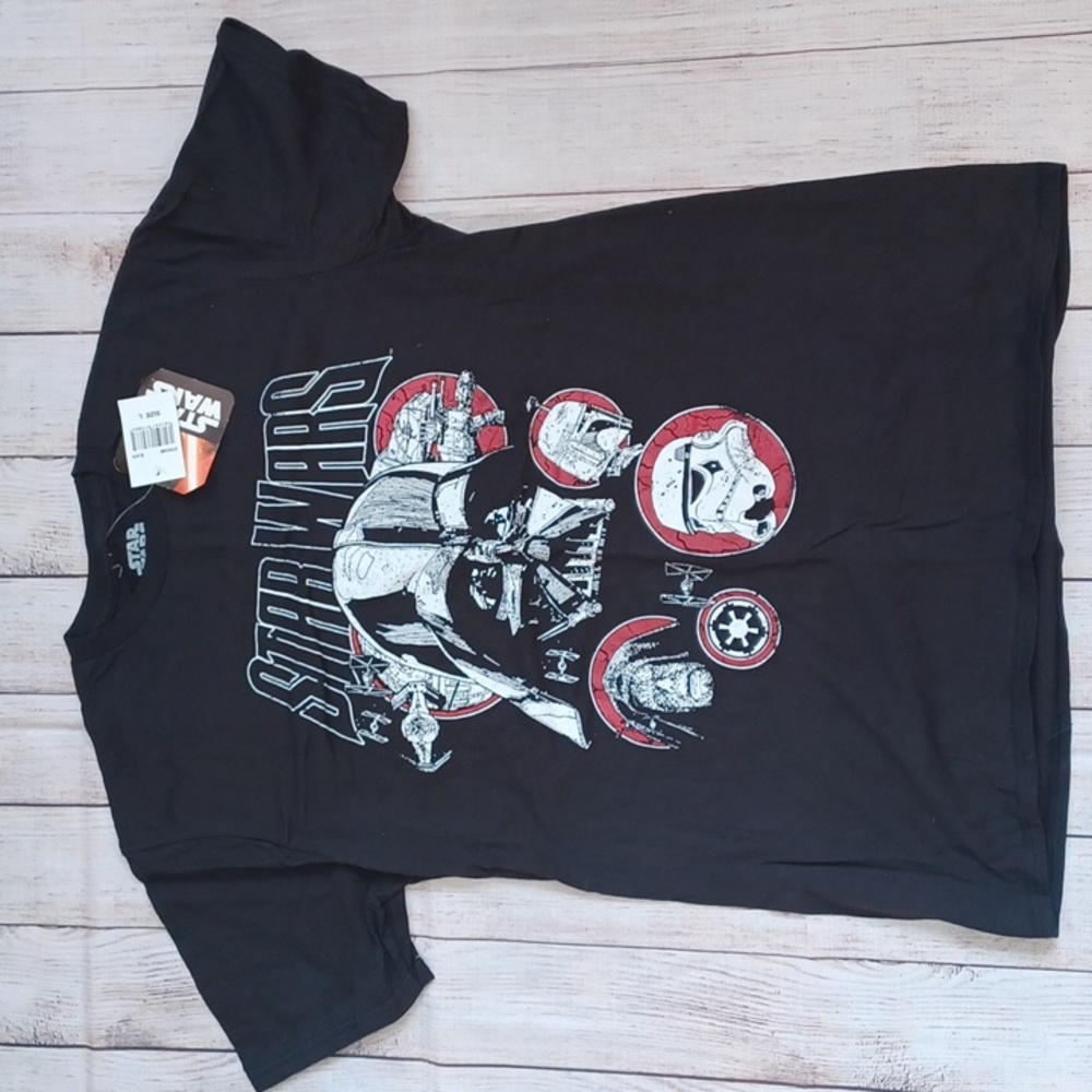 Star Wars Dark Metal t-shirt. Men's Large. Black.